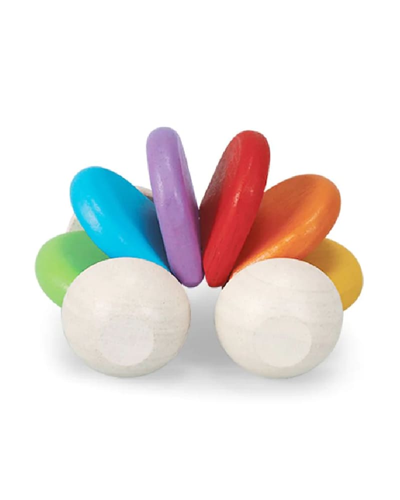 Carrito de madera para bebé