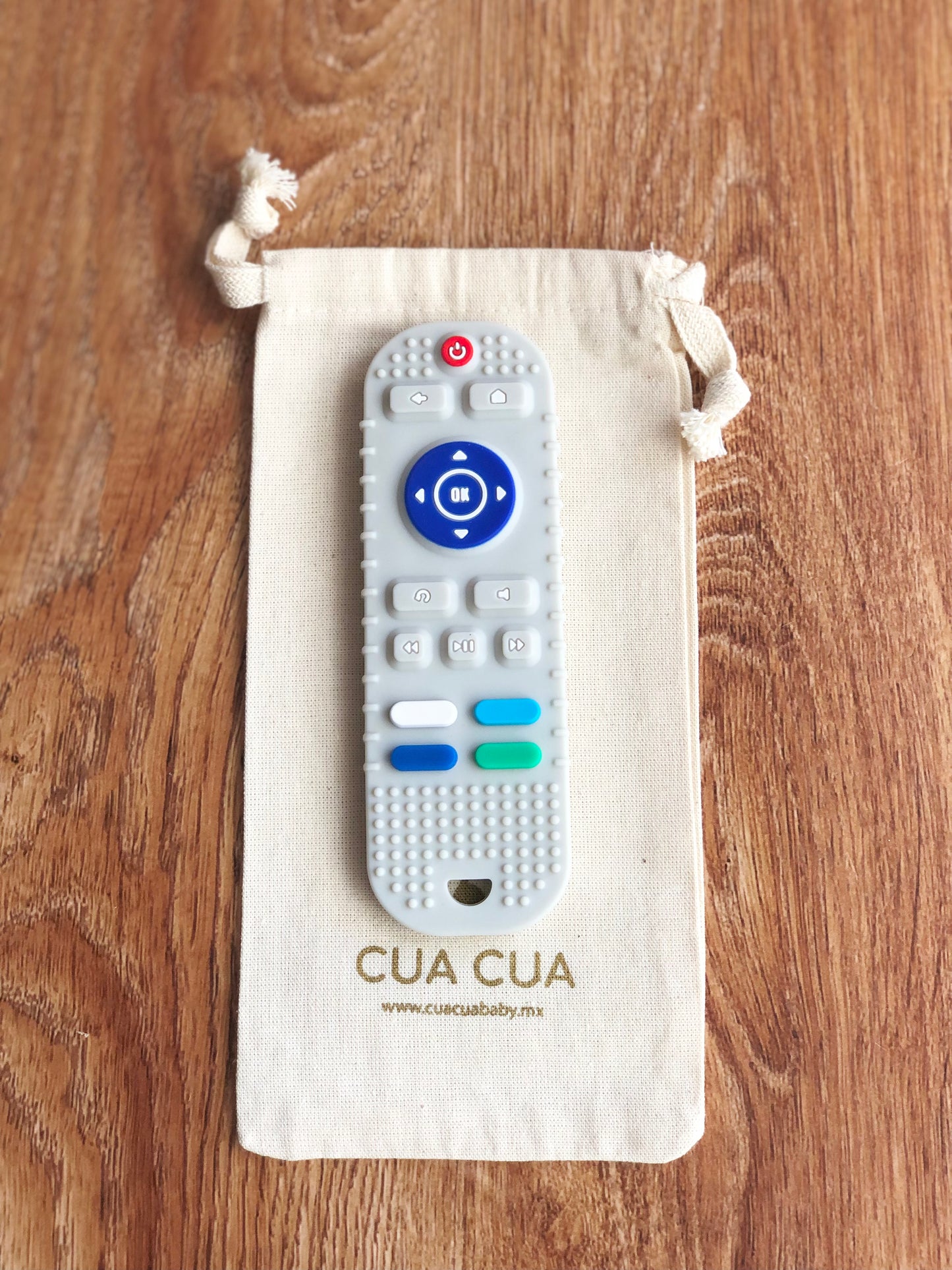 Mordedera en forma de control remoto nuevo modelo (Negro y gris)