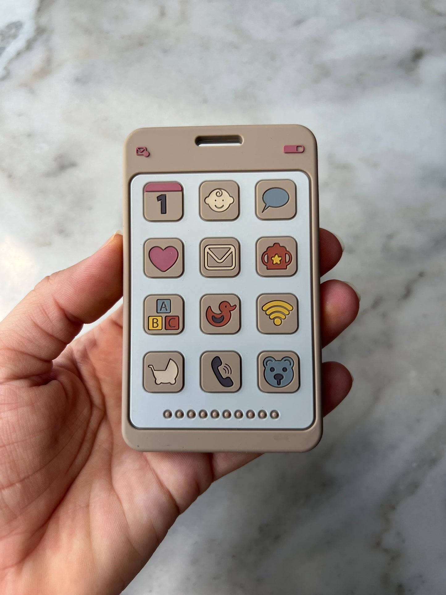 Mordedera Celular de silicón (3 colores)