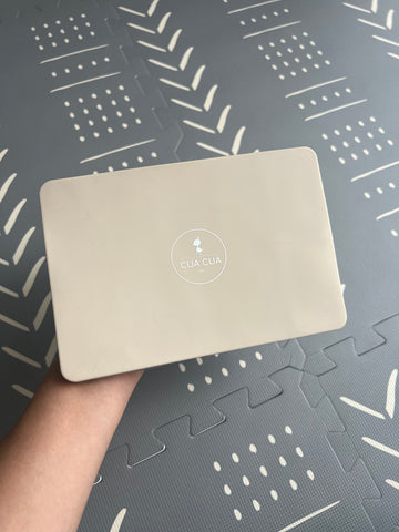 Números de silicón en tonos pasteles