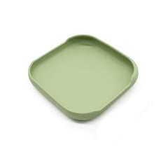 Plato plano de silicón con borde (Varios colores)