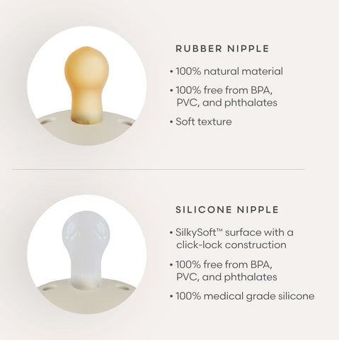 Chupón Frigg Andersen latex (Silky satin / Wilow gray)