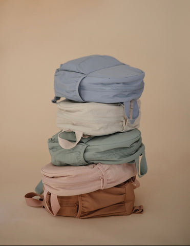 Mini backpack color beige (Fog)