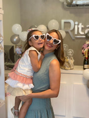 Lentes de sol modelo corazón para adulto (Varios colores)