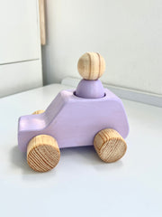 Carritos de madera clásico (Varios colores)