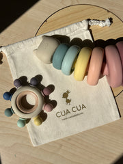 Gift bag de stacker + mordedera ((2 tonalidades)