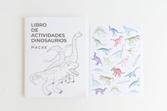 Libros de actividades dinos