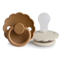 Chupón Frigg Daisy silicone (Cappuccino/Cream)