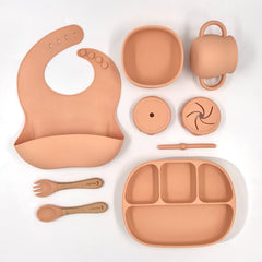 Kit favorito con cubiertos madera y silicón (5 colores)