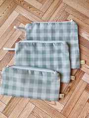 Bolsas organizadoras tonos verdes