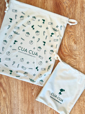 Bolsa de terciopelo beige (30x35cm)