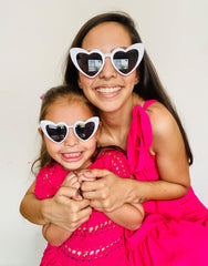 Lentes de sol modelo corazón para adulto (Varios colores)