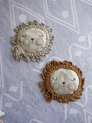 Cojin de semillas León café