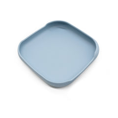 Plato plano de silicón con borde (Varios colores)