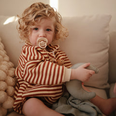 Chupón Frigg Rope latex (Blush/Cream)