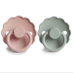 Chupón Frigg Daisy silicone (Blush/Sage)