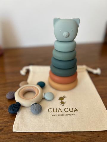 Gift bag de stacker + mordedera ((2 tonalidades)