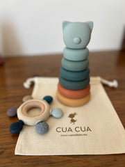 Gift bag de stacker + mordedera ((2 tonalidades)