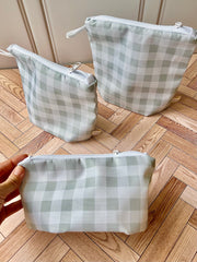 Bolsas organizadoras tonos verdes