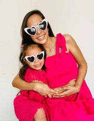 Lentes de sol modelo corazón para adulto (Varios colores)