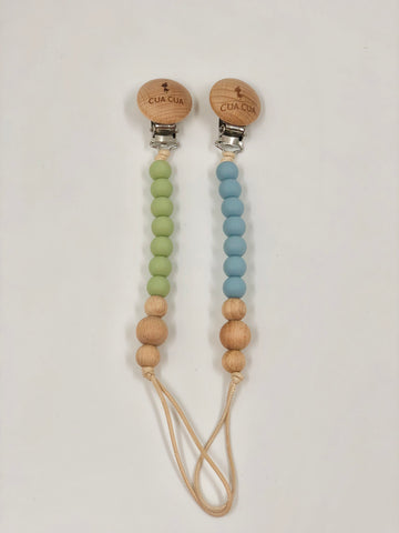 Par de portachupones ( Diferentes colores)