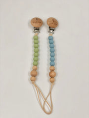 Par de portachupones ( Diferentes colores)