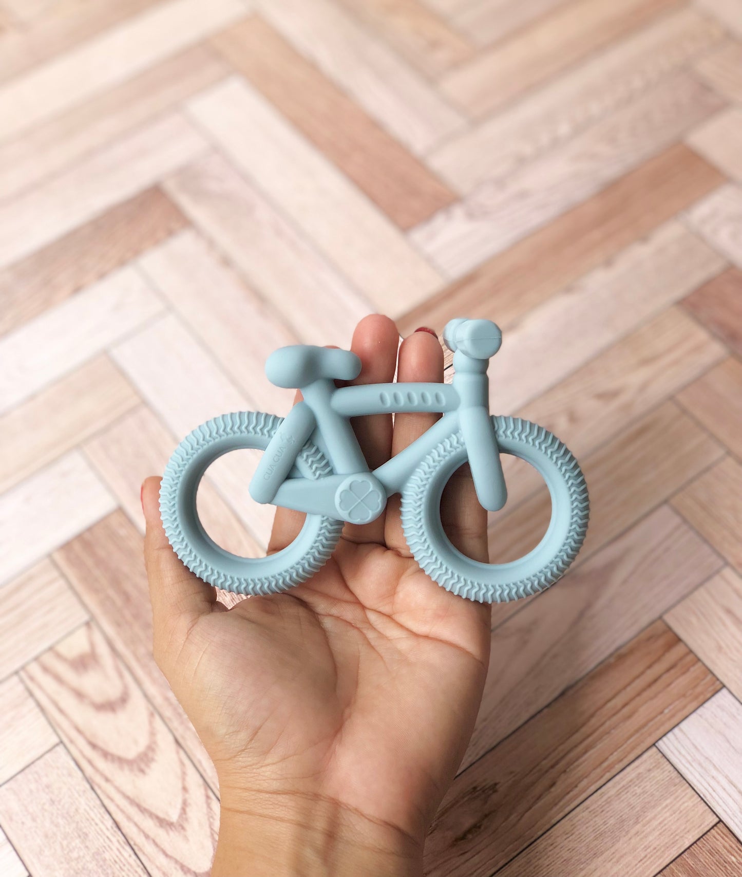 Mordedera en forma de bicicleta ( 3 colores)