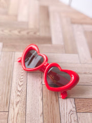 Lentes de sol modelo corazón para bebés/toddler (Varios colores)