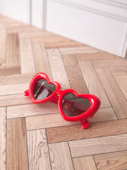 Lentes de sol modelo corazón para bebés/toddler (Varios colores)