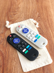 Mordedera en forma de control remoto nuevo modelo (Negro y gris)