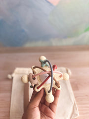 Gift bag mordedera en forma galaxia + porta chupón (2 colores)