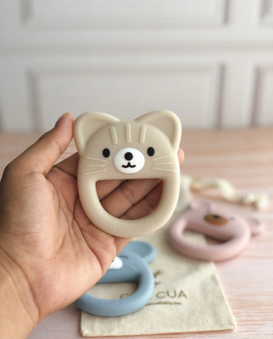 Mordederas en tonos pastel (Osito, gatito, ratoncito)