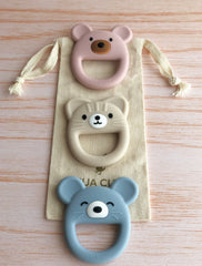 Mordederas en tonos pastel (Osito, gatito, ratoncito)