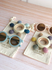 Gift bag de lentes + mordedera plana (2 tonalidades)