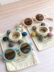 Gift bag de lentes + mordedera plana (2 tonalidades)