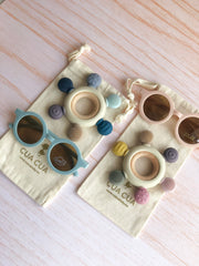 Gift bag de lentes + mordedera plana (2 tonalidades)