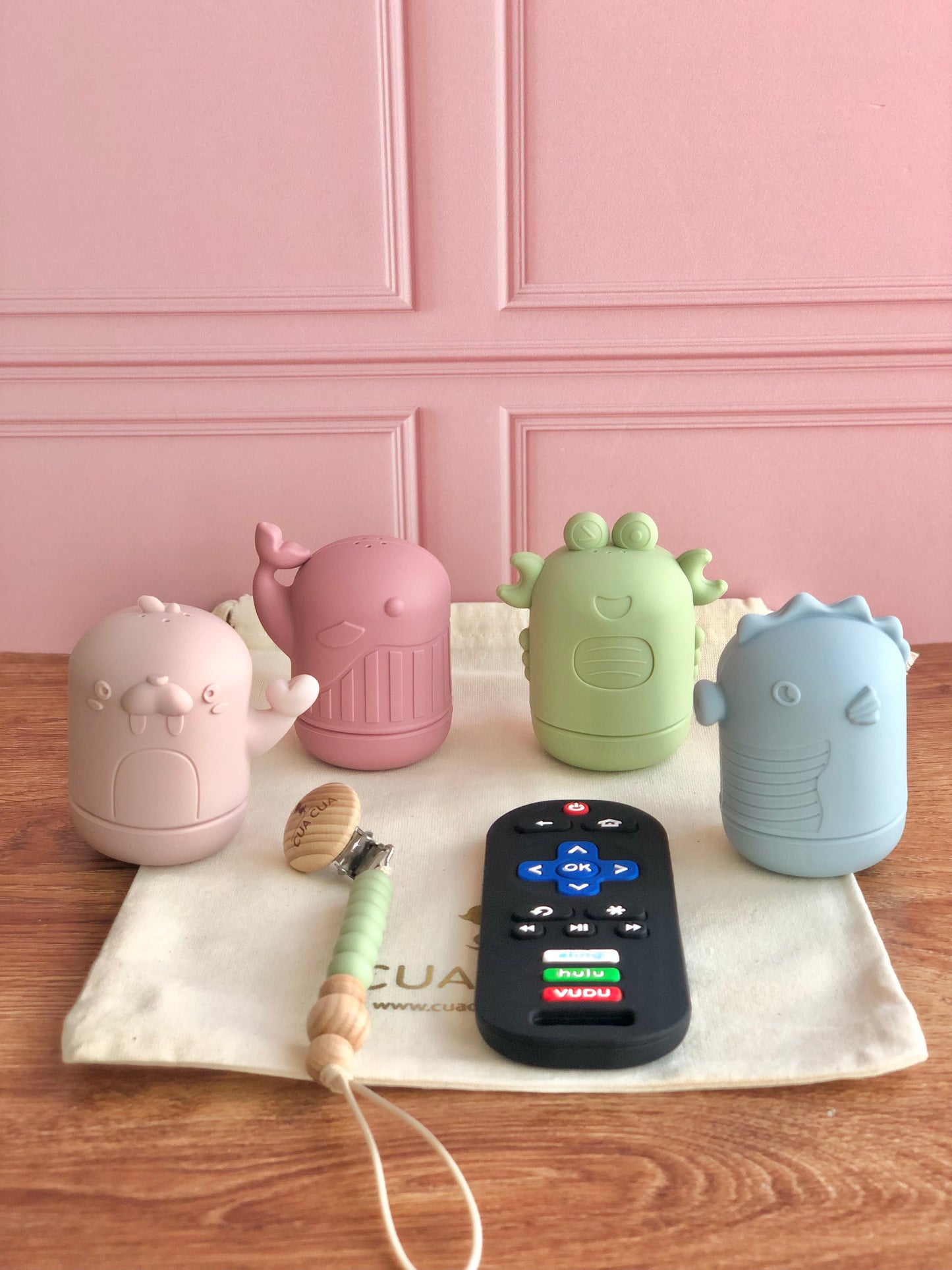 Gift bag de entretenimiento animales marinos (portachupón  a elegir)