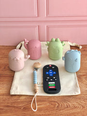 Gift bag de entretenimiento animales marinos (portachupón  a elegir)