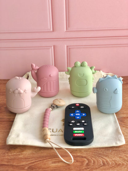 Gift bag de entretenimiento animales marinos (portachupón  a elegir)