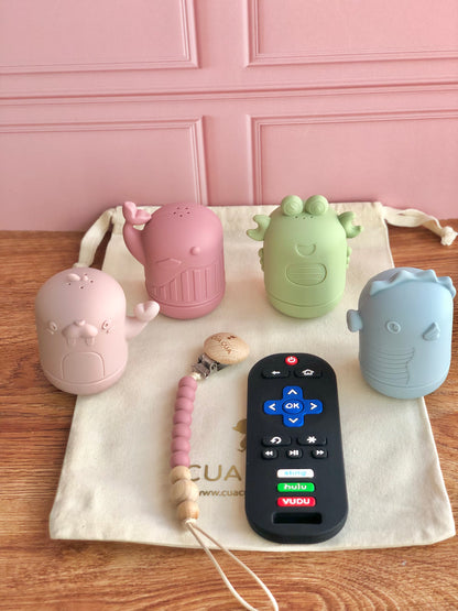 Gift bag de entretenimiento animales marinos (portachupón  a elegir)