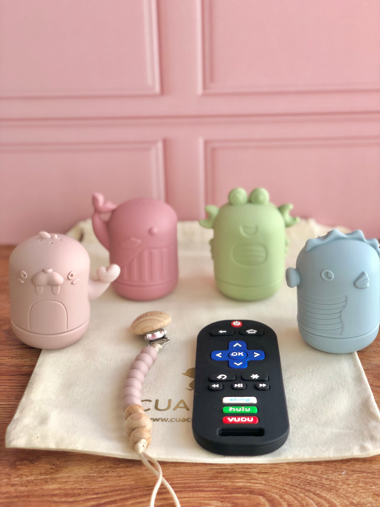 Gift bag de entretenimiento animales marinos (portachupón  a elegir)