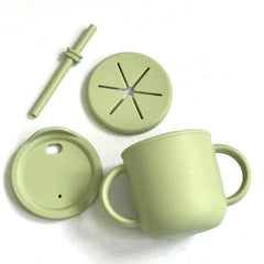 Kit favorito (Nuevo modelo: cubiertos delgados y plato sin tapa) (2 colores)