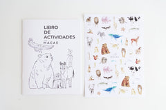 Libros de actividades animales