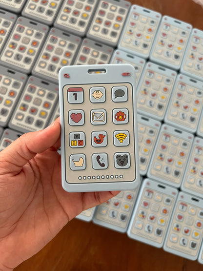 Mordedera Celular de silicón (3 colores)