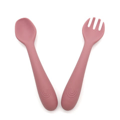 Par de cubiertos de silicón (Varios colores)