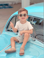 Lentes de sol tradicionales con protección UV para bebé y toddler (Varios colores)