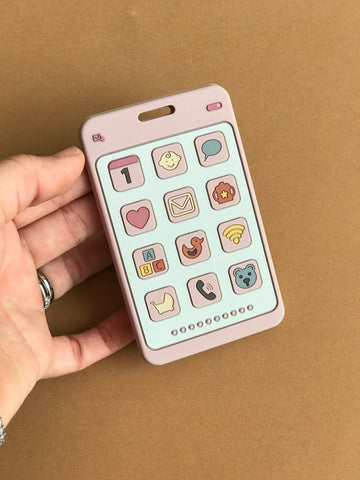 Mordedera Celular de silicón (3 colores)