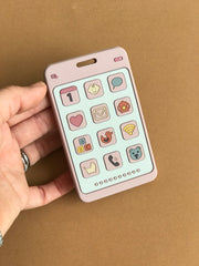 Mordedera Celular de silicón (3 colores)