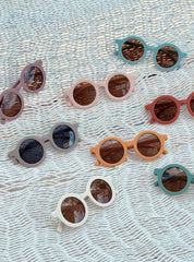 Lentes de sol tradicionales con protección UV para bebé y toddler (Varios colores)