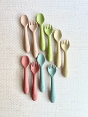 Par de cubiertos de silicón (Varios colores)